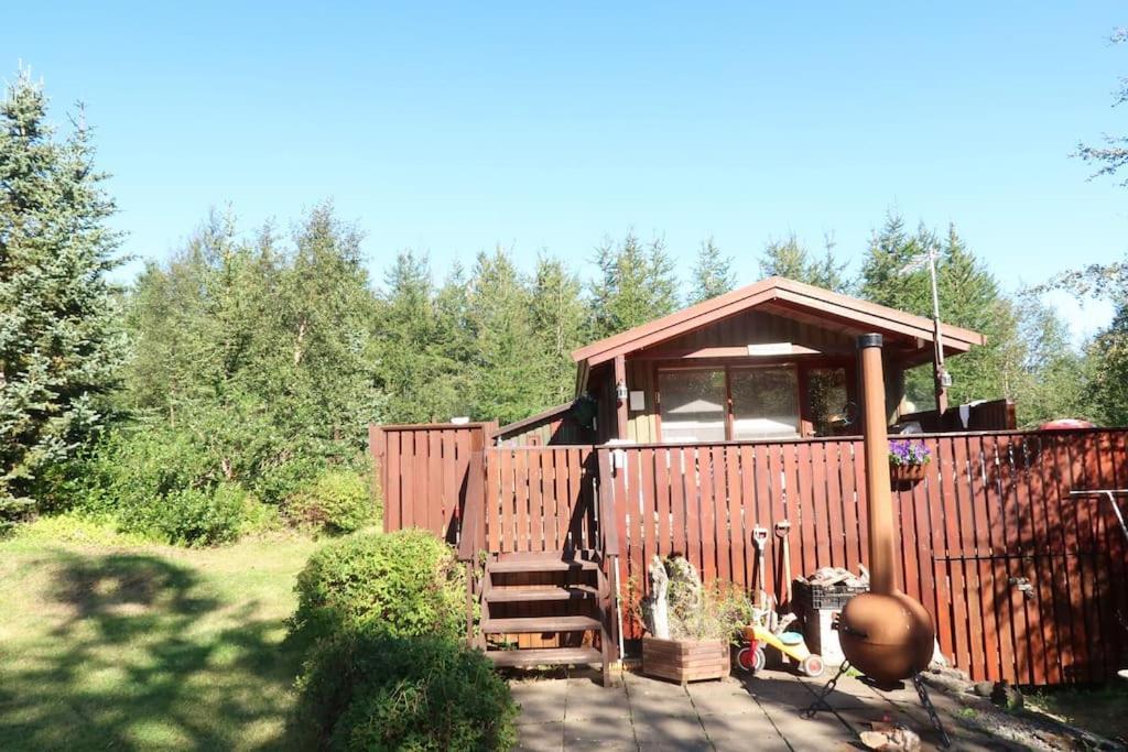 Cottage With Hot Tub In Beautiful Surroundings Hroarsstathir Exterior foto